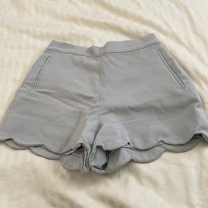 Aritzia Scallop Shorts